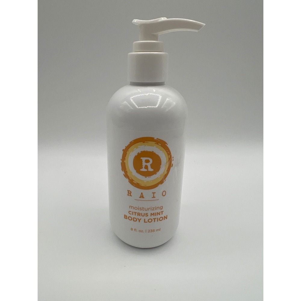 Raio Moisturizing Citrus Mint Body Lotion 8 fl oz Choice Hotels Pump Bottle